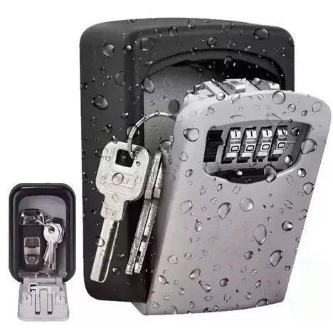 Caja de Seguridad * Guarda Llaves con Combinación * Mini - Dólares - Llaves - Tarjetas