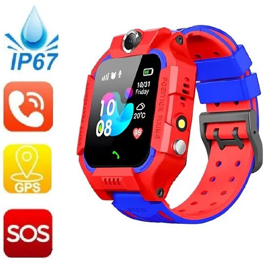 Reloj Inteligente Para Niños Impermeable - Cámara ,Botón SOS ,GPS