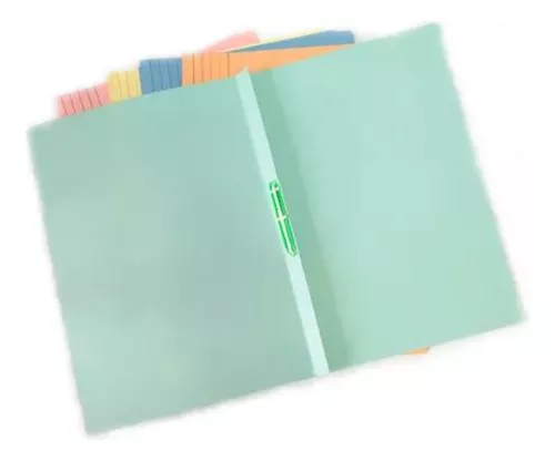 CARPETA * VELOX NEPACO PLASTICO * DE CARTULNA OFICIO