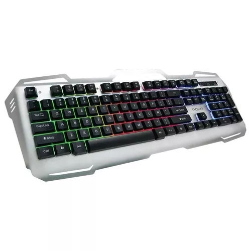 TECLADOS RETROILUMINADOS GAMER * METALICOS * NOGA NKB - K10