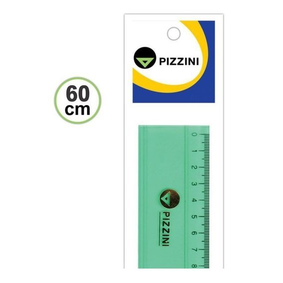 Regla PIZZINI Rigida 60 cm x Unidad