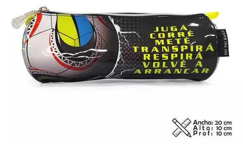 CARTUCHERAS TUBO " FUTBOL " REFORZADA