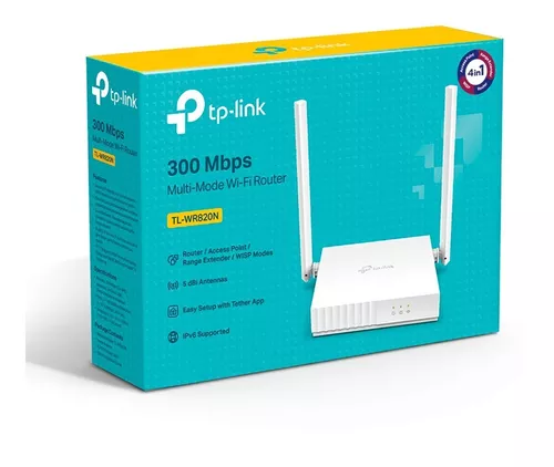 ROUTER WIFI * TPKINK 2 ANTENAS * TP LINK  300 MBPS TL-WR820N