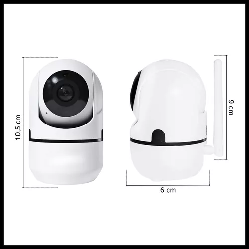 Camara de Seguridad Inteligente * ORYX OR-303KA * Motorizada Inalambrica 360° (INTERIOR y EXTERIOR) Con Intercomunicador