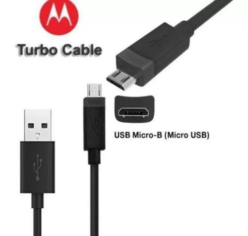 Cargador para Celular * MOTOROLA * V8 MICRO USB 3.0 A TURBO POWER 30+