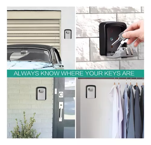 Caja de Seguridad * Guarda Llaves con Combinación * Mini - Dólares - Llaves - Tarjetas