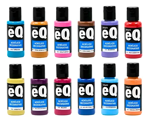 ACRILICOS "EQ ARTE" EN POMO x 60 ml
