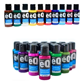 ACRILICOS "EQ ARTE" EN POMO x 60 ml