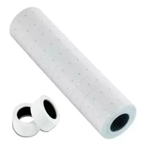 Rollo para Maquina Etiquetadora de Precios blanc0 / c0lor (sin marca)