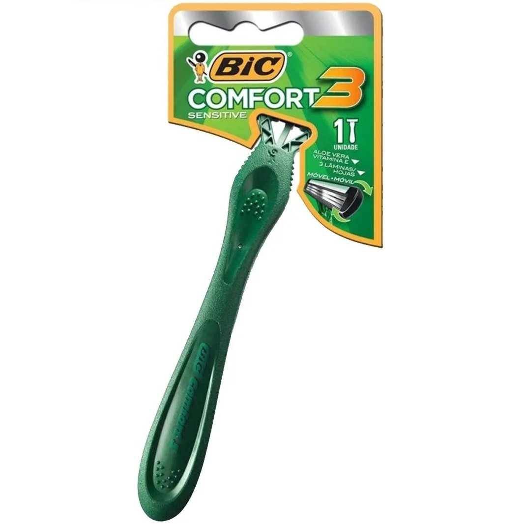 Maquinita de Afeitar BIC - Comfort Advance 3 - Sensitive Triple Hoja