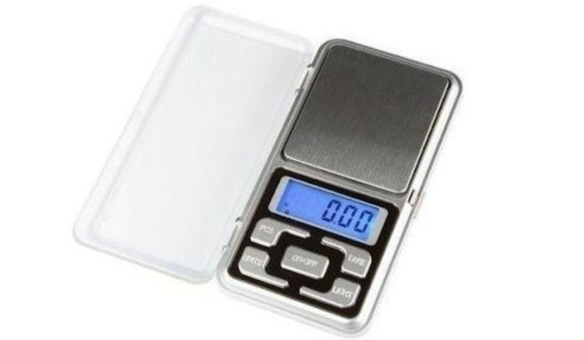 Balanza Gramera * Pocket c/ Tapa * 500 Gramos