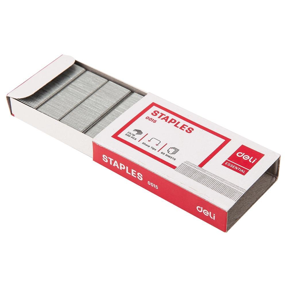 BROCHES PARA ABROCHADORA DELI 23/10 (Apto p/ Abrochadora Pesada)