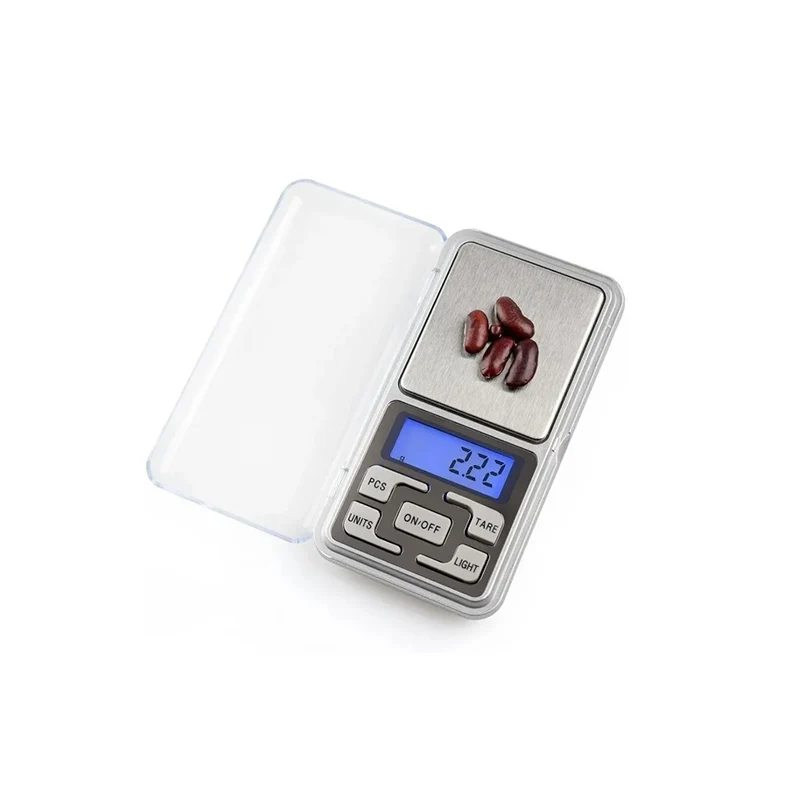 Balanza Gramera * Pocket c/ Tapa * 500 Gramos