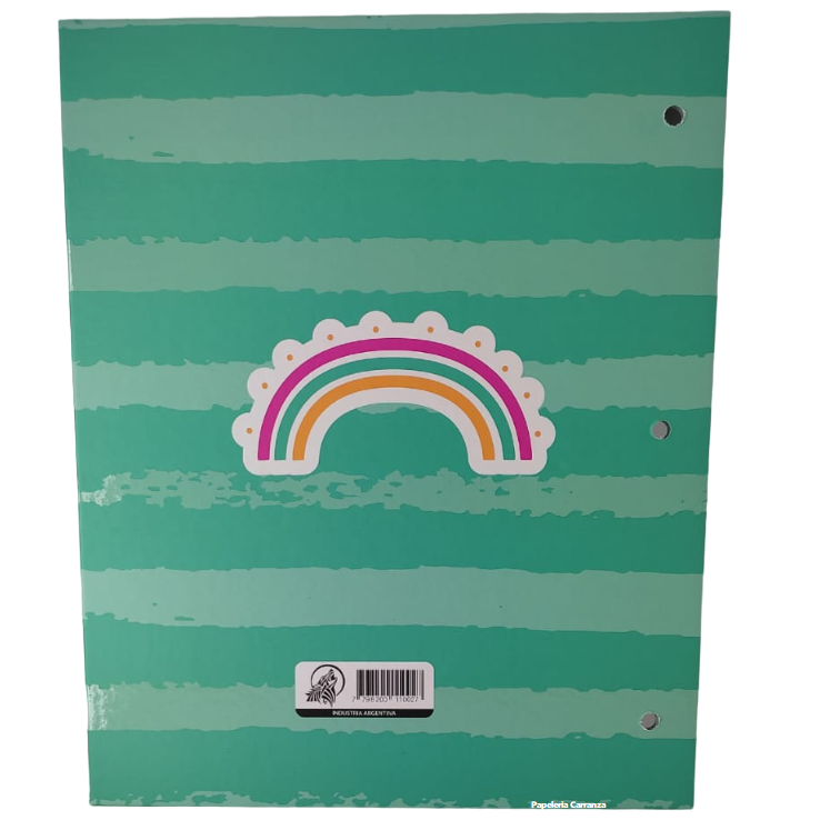 Tapa de Carpeta Escolar N3 " TODO SALDRA BIEN "