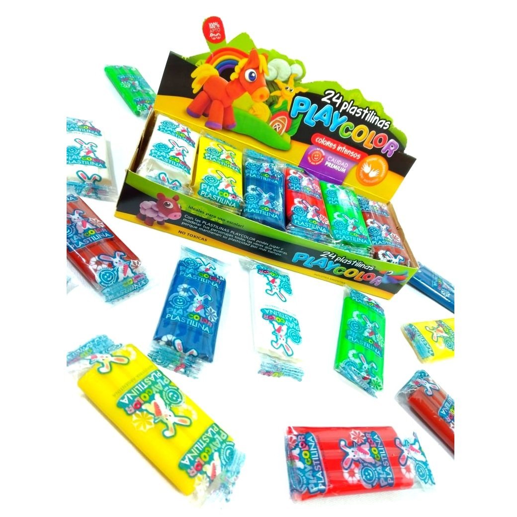 Plastilinas de color  ** Suelta** x unidad