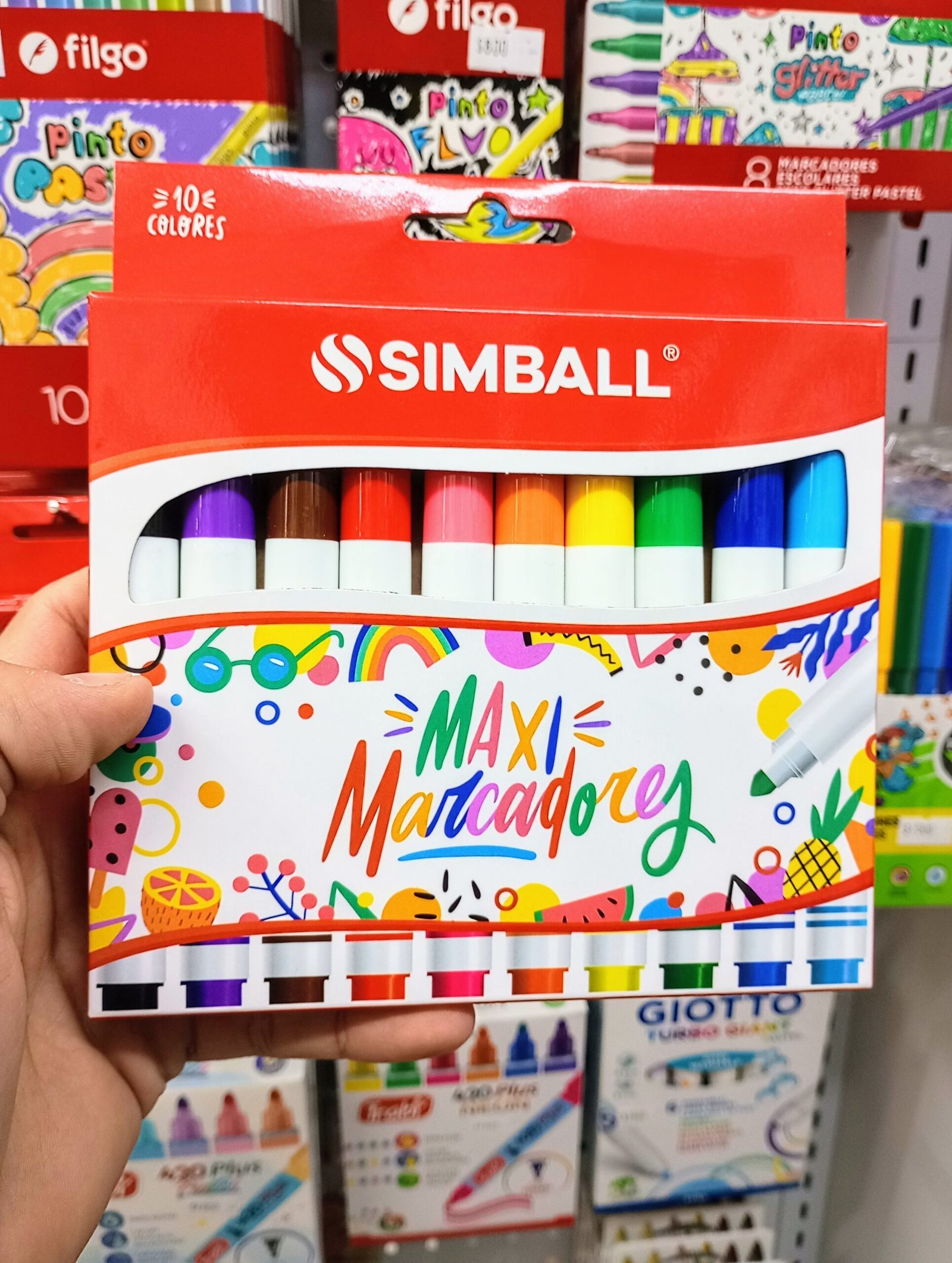 FIBRAS SIMBALL JUMBO X 10 (GRUESAS)