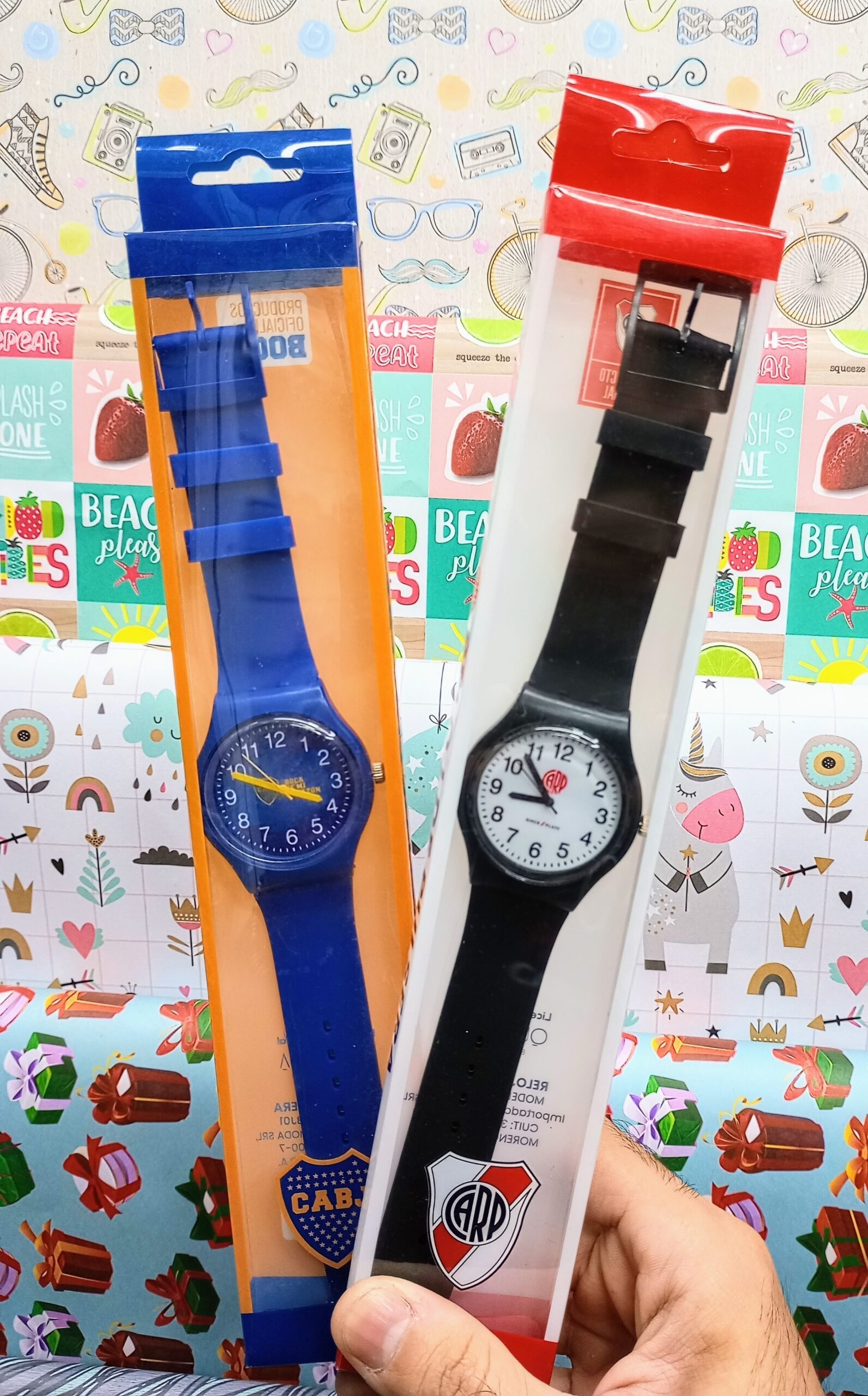 Reloj de Pulsera " BOCA JUNIORS " CABJ (Original)