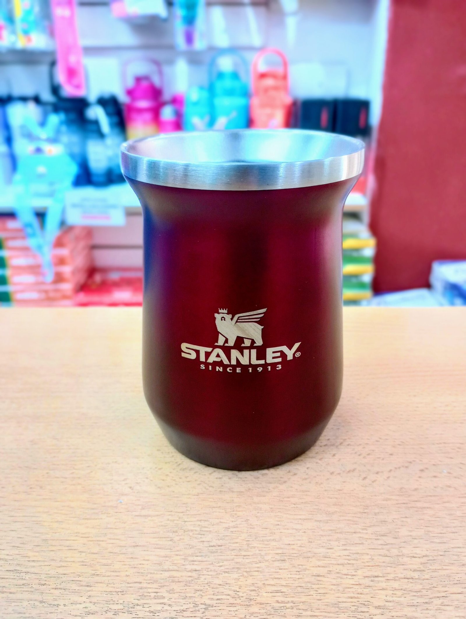 MATES " STANLEY " ACERO INOXIDABLE (DOBLE CAPA) - IRROMPIBLE - TERMICO 320ML