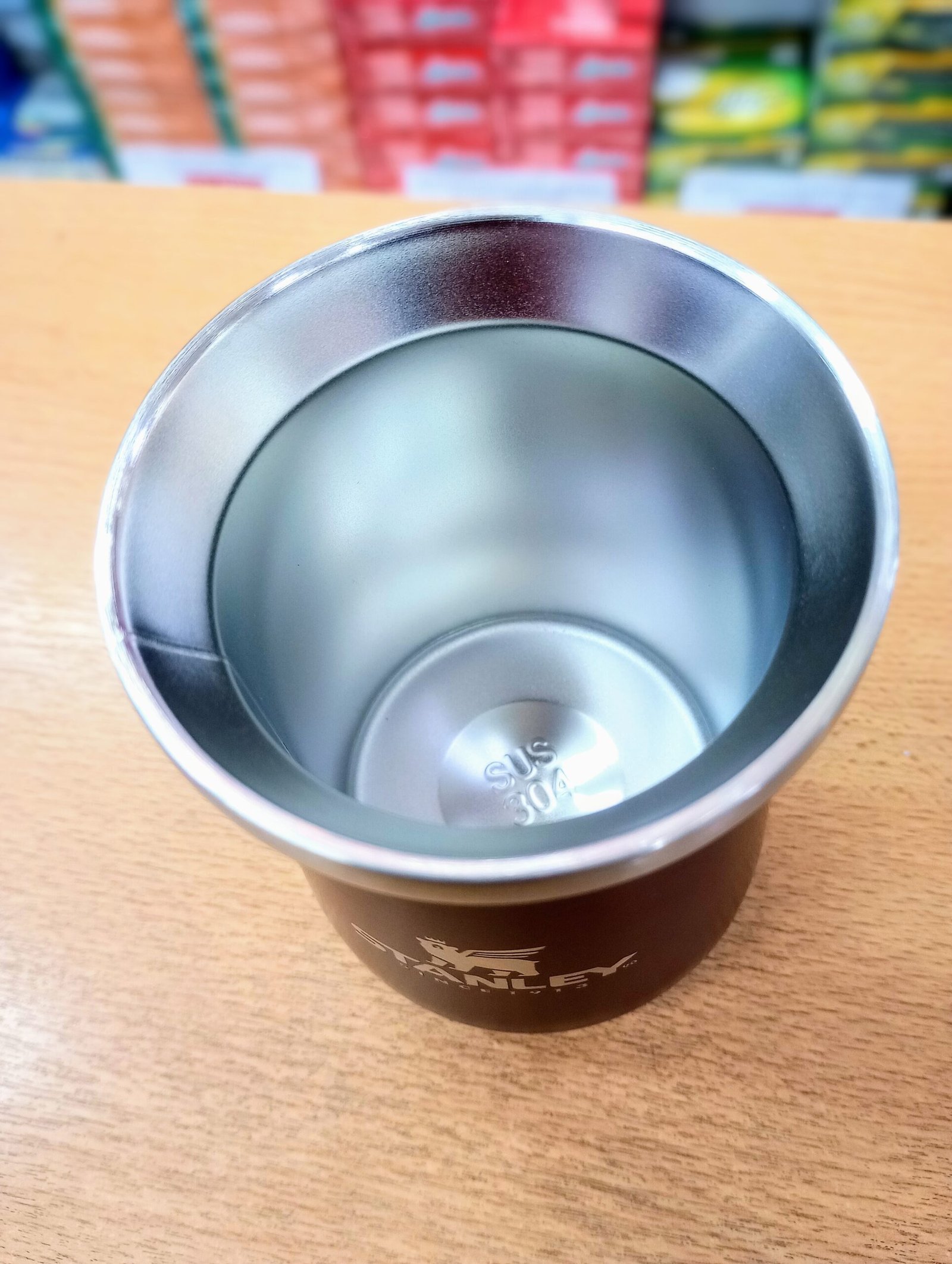 MATES " STANLEY " ACERO INOXIDABLE (DOBLE CAPA) - IRROMPIBLE - TERMICO 320ML