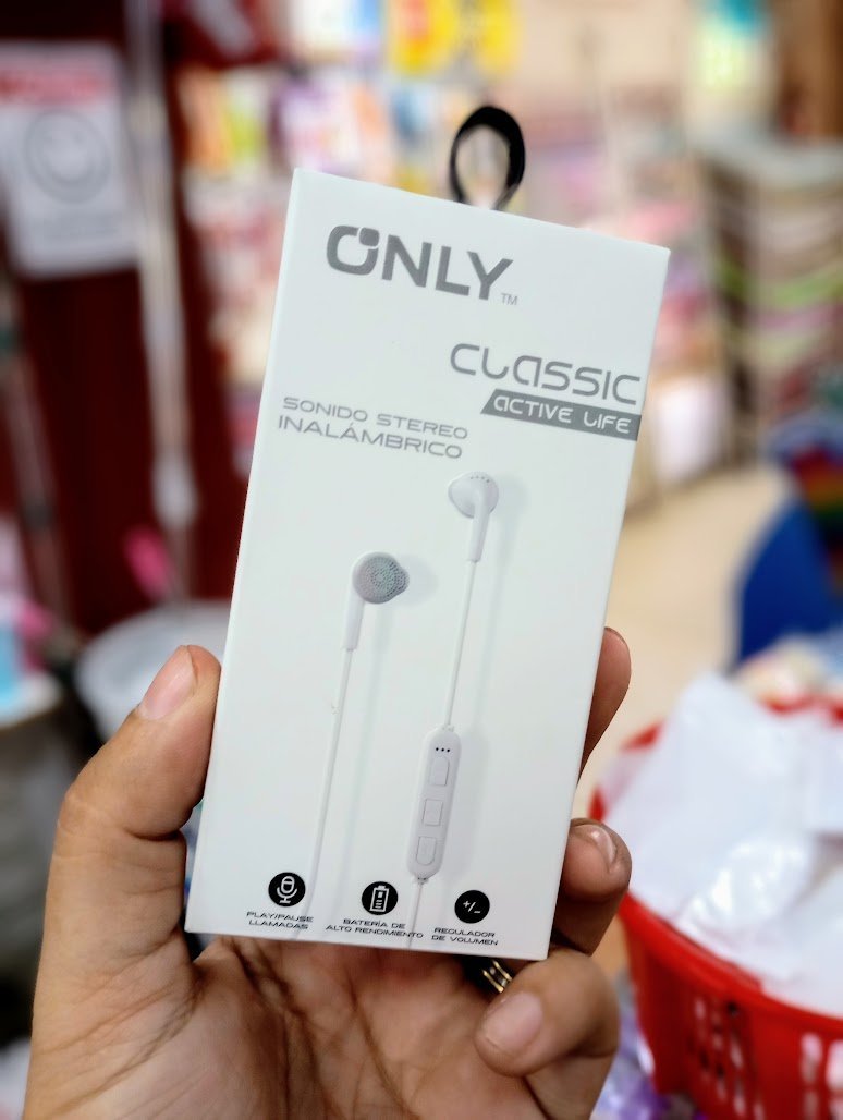 Auriculares Inalámbricos ONLY * BLANCOS ESTILO SAMSUNG * Bluetooth CLASSIC MOD 86