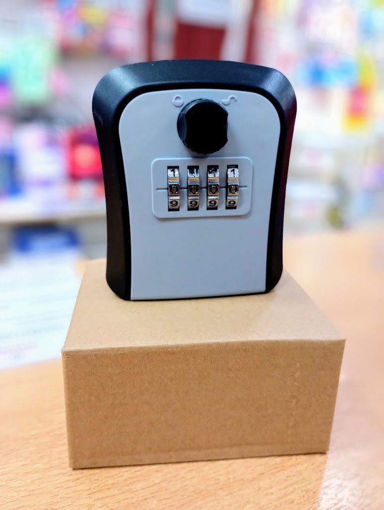 Caja de Seguridad * Guarda Llaves con Combinación * Mini - Dólares - Llaves - Tarjetas