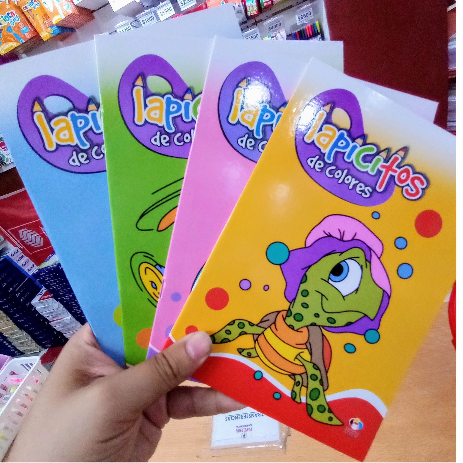 LIBRITOS PARA COLOREAR * LAPICITOS *  (Chico)