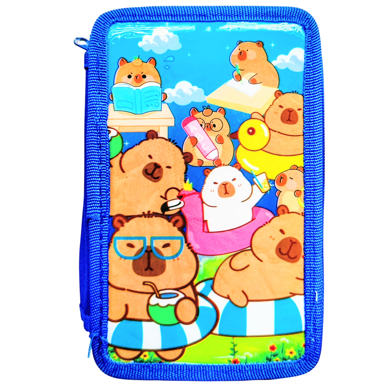 CARTUCHERAS "CAPIBARA" 3 PISOS + UTILES