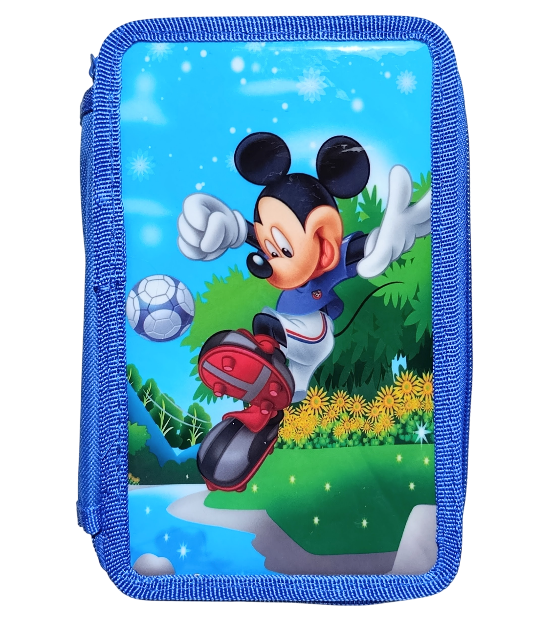 CARTUCHERAS "MICKEY MOUSE" 2 PISOS + UTILES