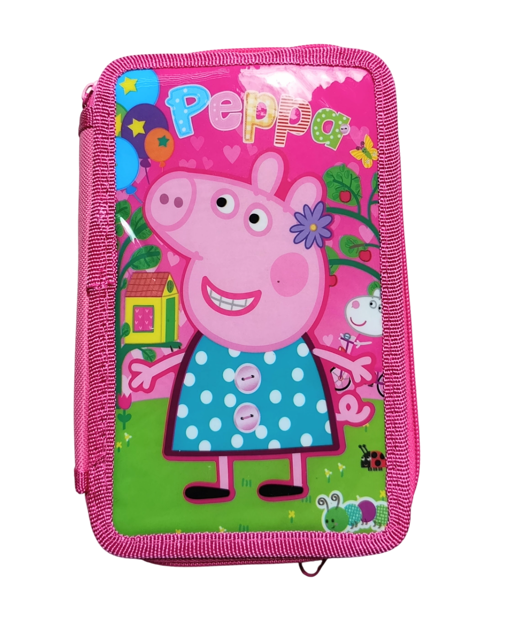 CARTUCHERAS "PEPPA PIG" 2 PISOS + UTILES