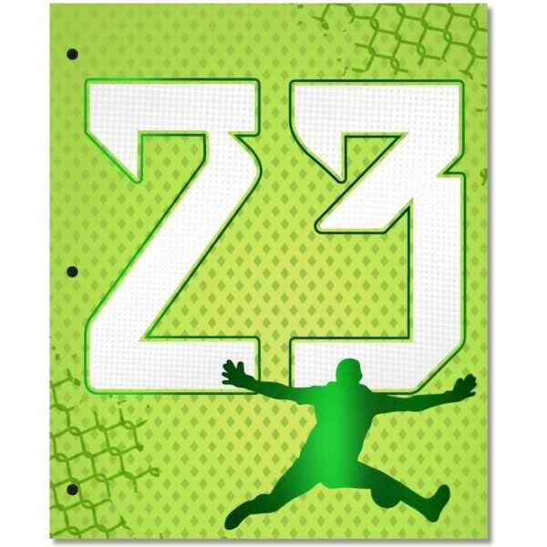 Tapa de Carpeta Escolar N3 " DIBU 23 " SELECCION ARGENTINA