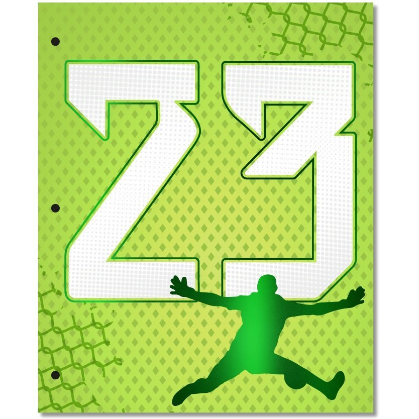 Tapa de Carpeta Escolar N3 " DIBU 23 " SELECCION ARGENTINA