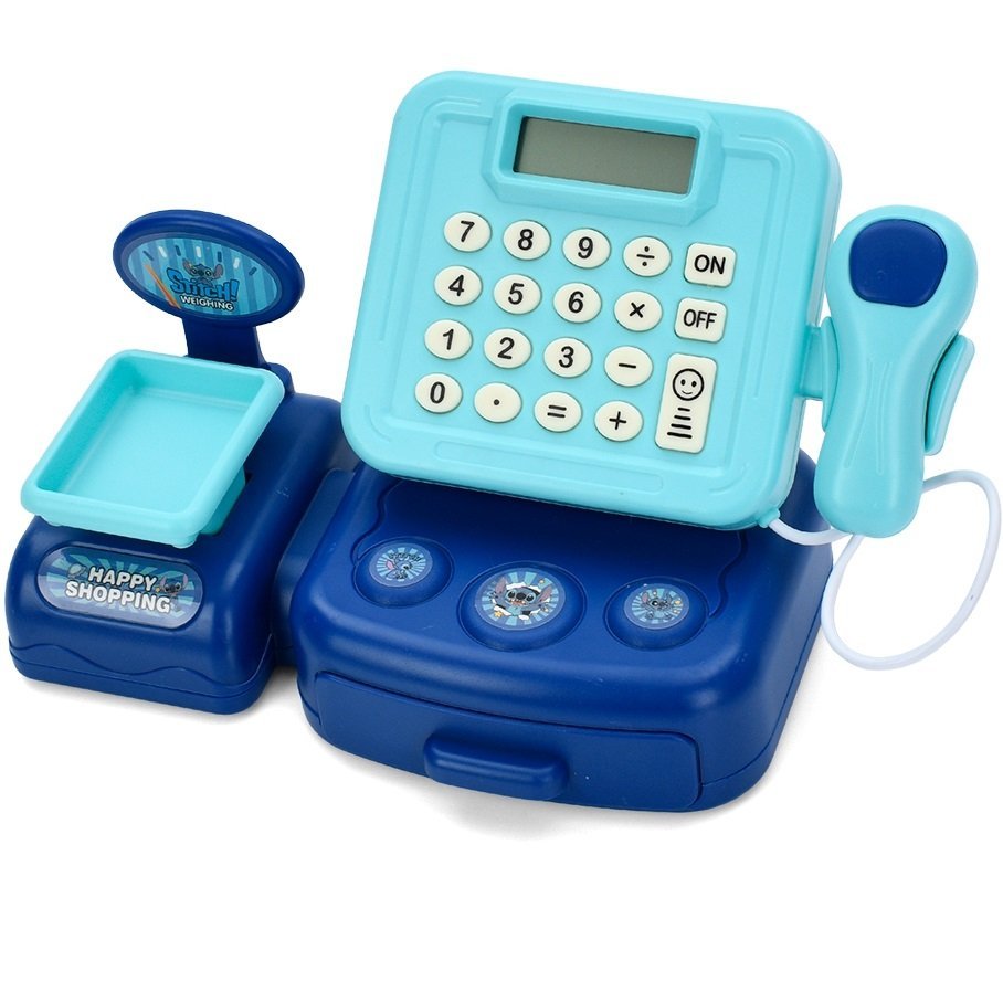 JUGUETE CAJA REGISTRADORA - STITCH - CALCULADORA