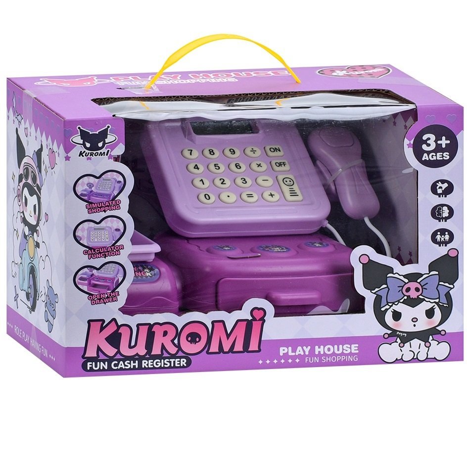 JUGUETE CAJA REGISTRADORA - KUROMI - CALCULADORA
