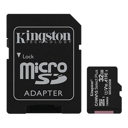 Memoria Kingston Micro SD 32 GB (Alta Velocidad)