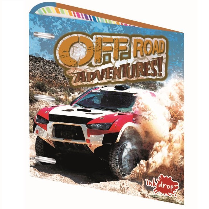 Carpetas 3 anillos " OFF ROAD  " INKDROP