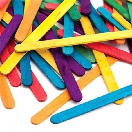 Palitos de Helado " COLORES " x 50 unidades