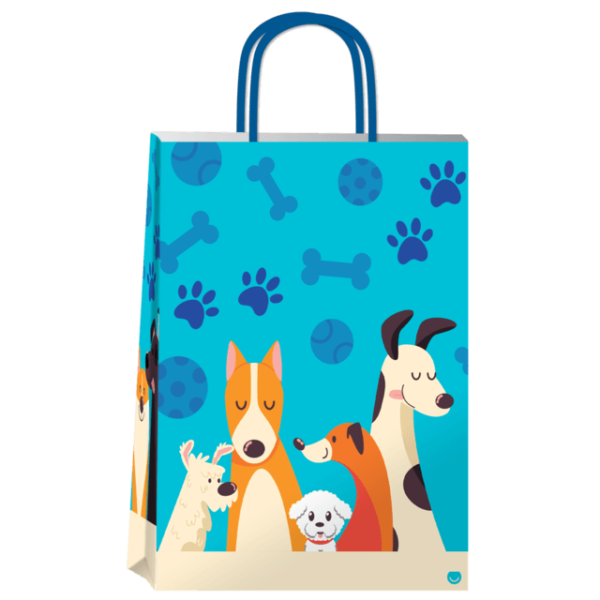 BOLSAS DE REGALO " PUPPIES " Tamaño 22 X 30