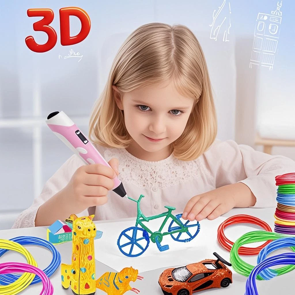 Lapiz 3D * PEN - 2 Standard * Pantalla Oled + Filamentos