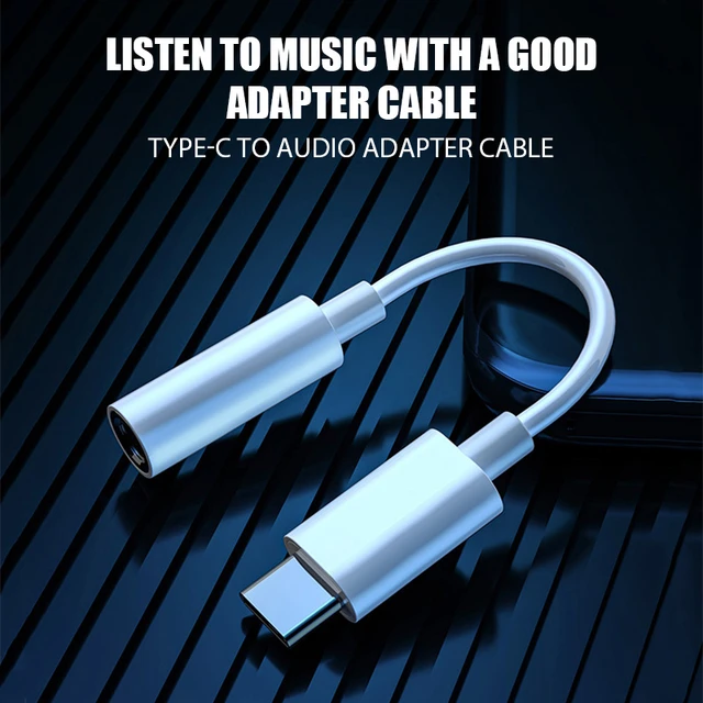 Cable Adaptador Para Auriculares * Iphone * a * Auxiliar 3.5 Jack *