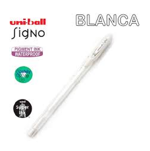 LAPICERA GEL UNIBALL BLANCA