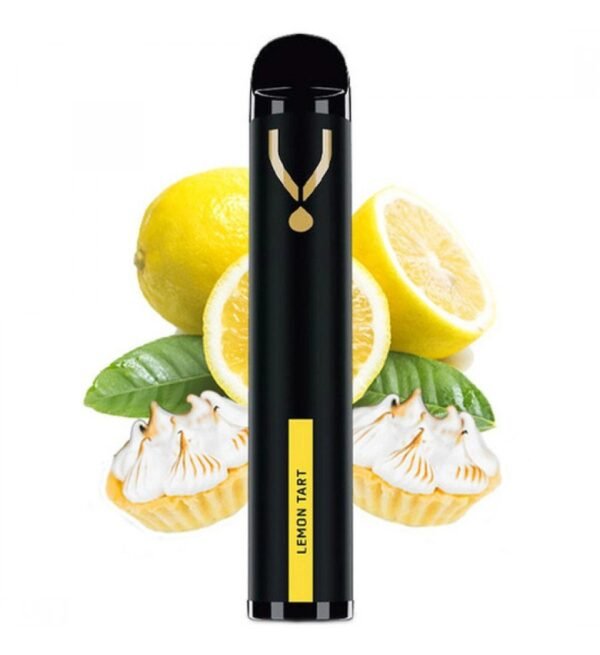 VAPEADOR DESCARTABLE * LEMON TART * 1500 PUFFS V1500 (Sabor a Tarta de Limón) AMARILLO