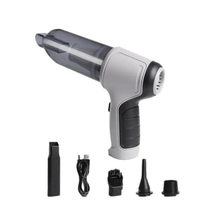 Aspiradoras Portátiles * JB-107 * 3 en 1 (Aspirador + Soplador + Inflador) Recargable // Super Potente //