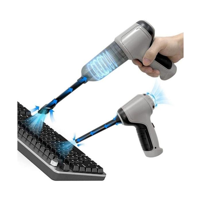 Aspiradoras Portátiles * JB-107 * 3 en 1 (Aspirador + Soplador + Inflador) Recargable // Super Potente //