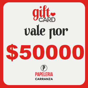 GIFT CARDS $50000 (TARJETA PARA REGALO)
