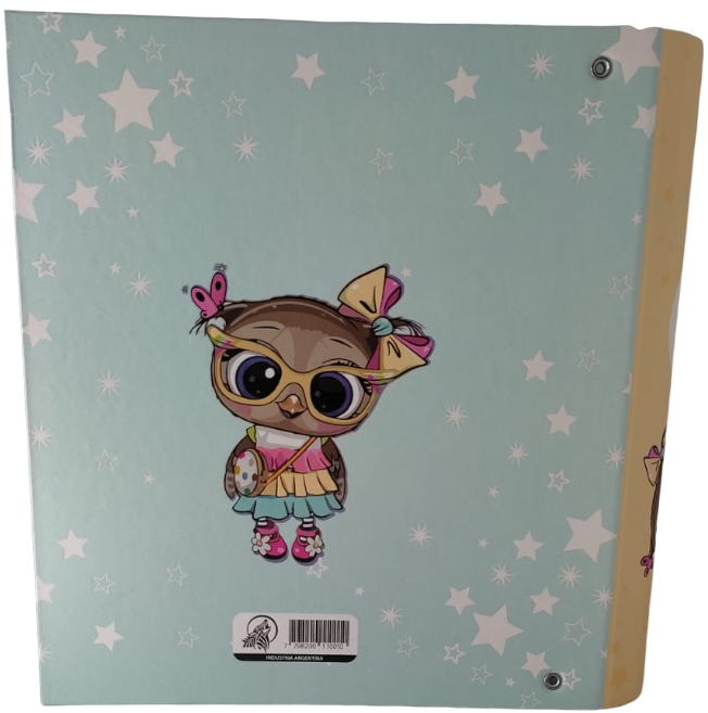 Carpetas 3 anillos " LECHUZA " LOBO