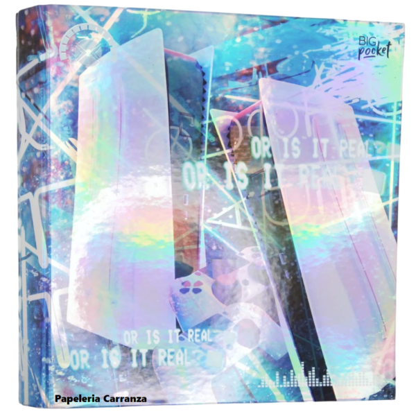 Carpetas 3 anillos PPR " Play Station Holografico" (Gamer)