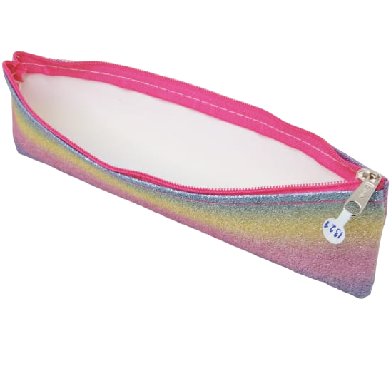 CARTUCHERAS PLANAS " BRILLO Multicolor " Hermosura TAMAÑO CHICO Cod 1328