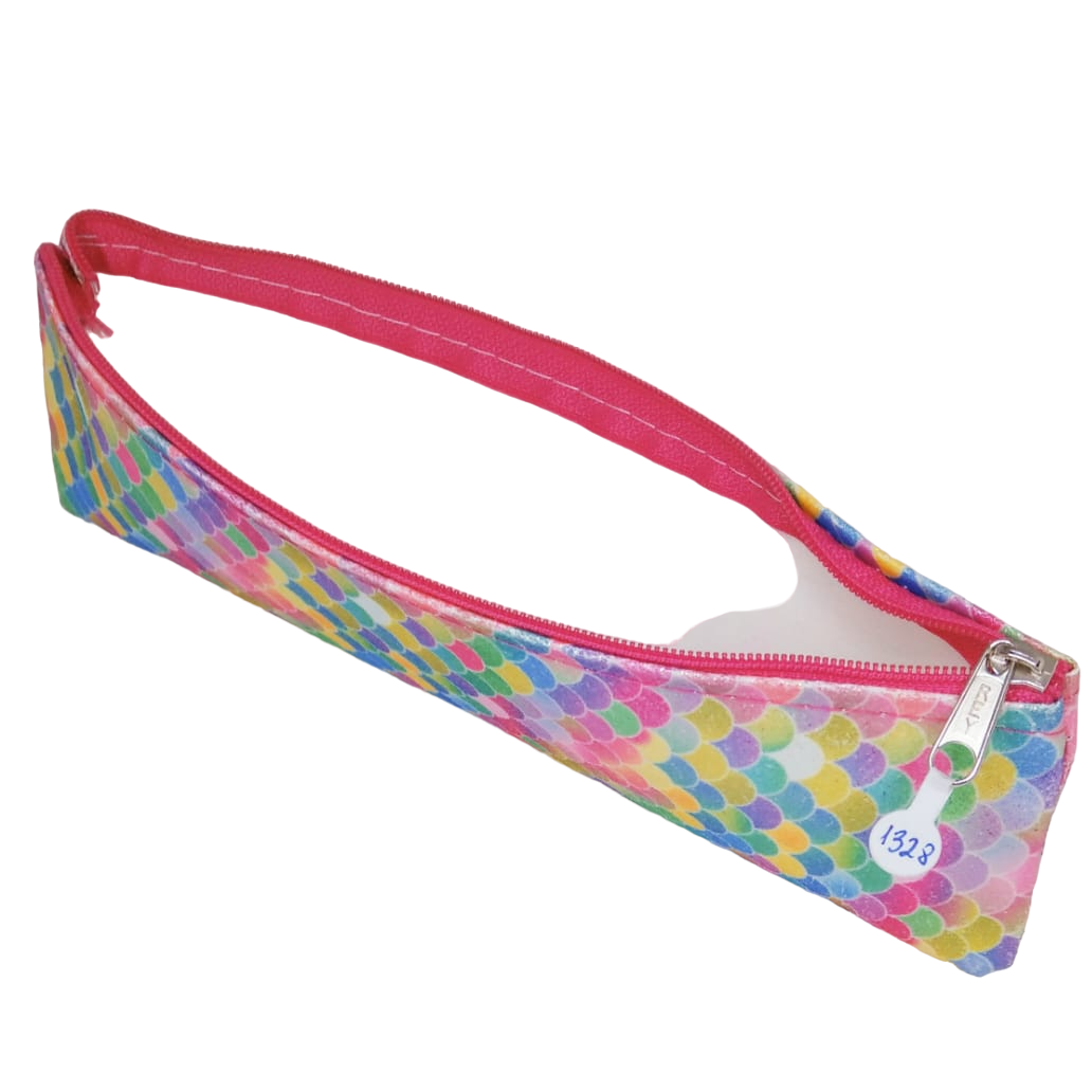 CARTUCHERAS PLANAS " BRILLO Multicolor " Hermosura TAMAÑO CHICO Cod 1328