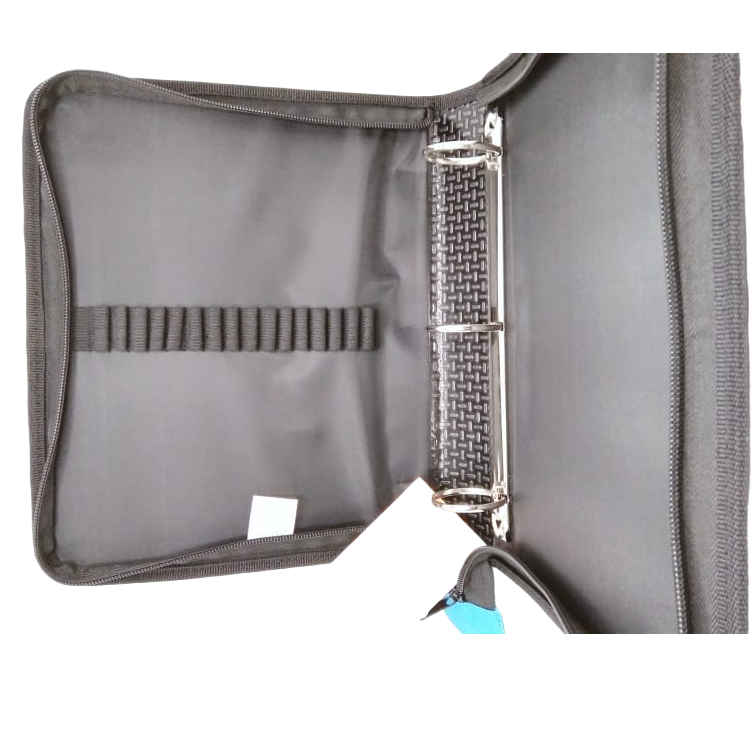 Carpetas 3 anillos C/ Cierre " Rosa Pastel C/ Bolsillo " College *Cod 432*