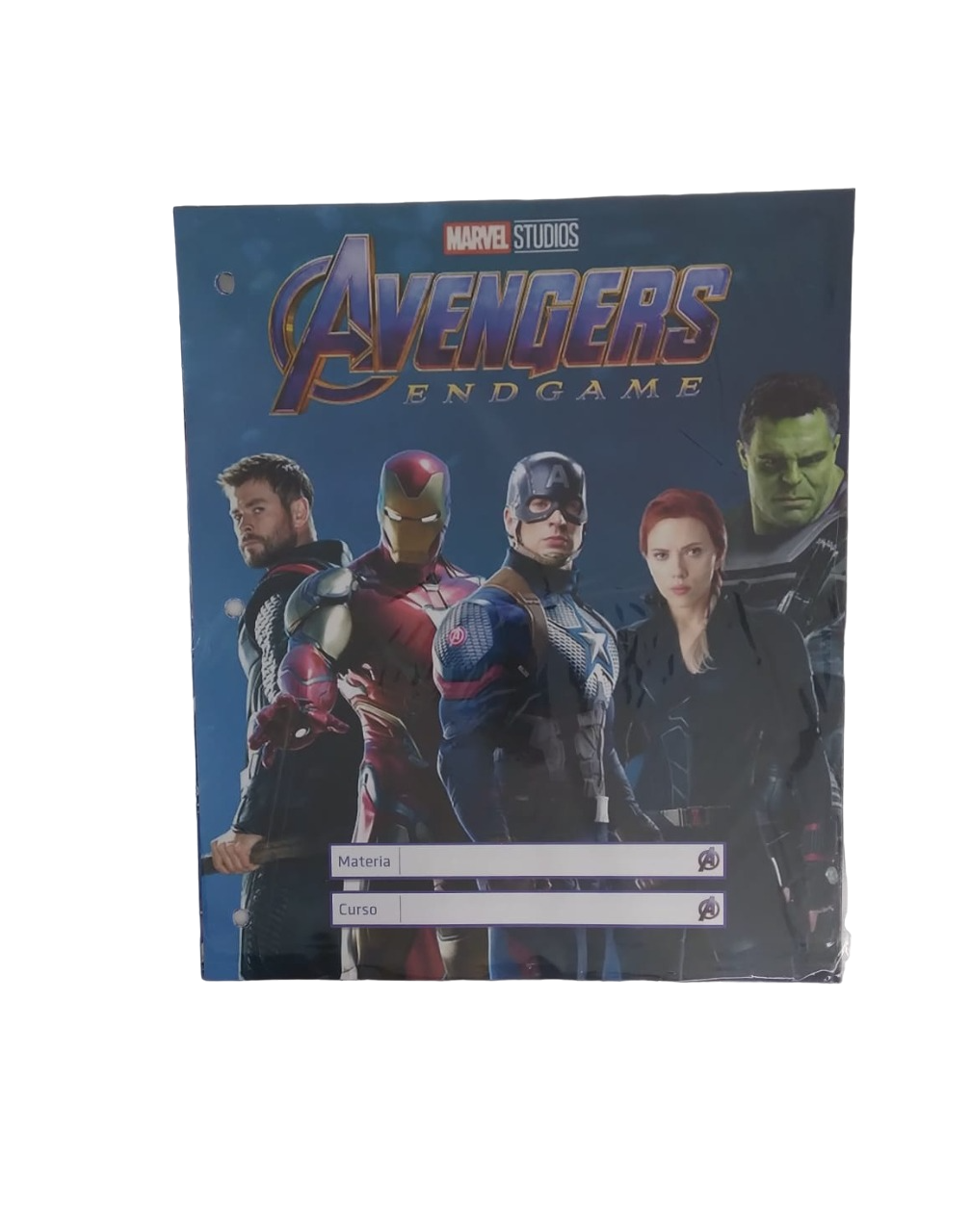 Separadores de Materias "Avengers" Tamaño Escolar (Fantasia) Vengadores Marvel